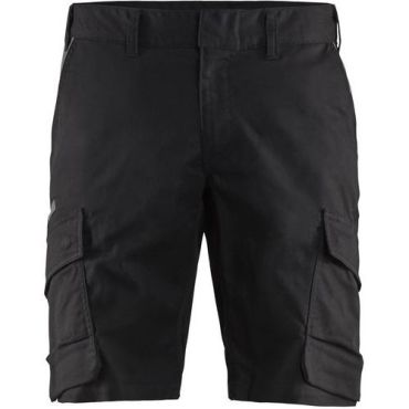 Blaklader - Stretch-shortsit Musta/Tumman harmaa - Koko 52 - Kestävä ja mukava - Unisex