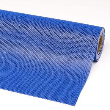 Notrax - Liukumaton matto märkätiloihin 122 x 12,2 m sininen