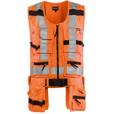 Blaklader - Highvis riipputaskuliivi huomio oranssi xs