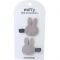 Miffy Flocky Hair Clip (Set of 2) (GREIGE) GREIGE - 37 x 50 x 5mm