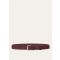 Loro Piana - Cintura Alsavel U (3,5), Man, Very Dark Maroon, Size: 90