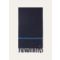 Loro Piana - Sciarpa Twelve Baby Cashmere, Man, Navy Blue, Size: NR