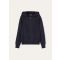 Loro Piana - Bomber Cappuccio Merano, Woman, Navy Blue, Size: 52