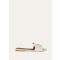 Loro Piana - Summer Charms Flat Mule Suede, Woman, Pearl Powder, Size: 38