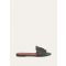 Loro Piana - Summer Charms Flat Mule Ostrich, Woman, Forest/Sun Gold, Size: 38,5