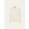 Loro Piana - Empire Wish Wool Polo Buttonless Gg 18, Man, Nougat, Size: 58