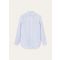 Loro Piana - Andre' Shirt Solaire Summer Stripe, Man, Blue Still Water Stripe, Size: S