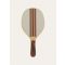 Loro Piana - The Suitcase Stripe Beach Rackets, Dark Sand, Size: NR