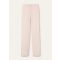 Loro Piana - Pant. Goldie Structured Linen Wool, Woman, Fluffy Pink, Size: 44