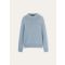 Loro Piana - Parksville Crewneck Sweater Baby Cash Gg 8, Man, Clear Day Melange, Size: 48