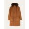 Loro Piana - Tov Parka Vicuna Storm Pecan Collar, Man, Natural Dark Vicuna, Size: L