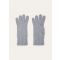 Loro Piana - Loro Gloves Recycled Cash Gg 10, Icy Stone, Size: M