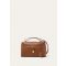 Loro Piana - Extra Bag L27 Saddle Leather 20au, Woman, Mole/Sun Gold, Size: NR