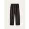 Loro Piana - Reinga Pants Wish Cash Flannel, Man, Charcoal Mel, Size: 52