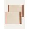 Loro Piana - Tovaglietta Suitecase (set Of 2), Tonal Cream, Size: NR