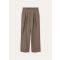 Loro Piana - Pant. Yurik Wish Cash Flannel, Woman, Dark Granite Melange, Size: 42