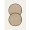 Loro Piana - Saint Barth Round (2pcs), Tundra/Kasha, Size: NR