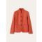 Loro Piana - Giacca Spagna Mini Light Cash Double, Woman, Carrot Cream Melange, Size: 44