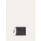 Loro Piana - Extra Zip Cardholder With Keychain Linen Calf, Woman, Black, Size: NR