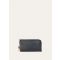 Loro Piana - Extra Zippouch Wth Cardholder Linen Calf, Woman, Black, Size: NR