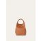 Loro Piana - Bale Small Rounded Leather, Woman, Warm Tan, Size: NR