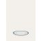 Loro Piana - Piatto Dessert The Suitecase Stripe Border, Marinier Blue Stripe, Size: NR