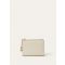 Loro Piana - Extra Bifold Zip Wallet Linen Calf, Woman, Light Travertine/Sun Gold, Size: NR