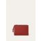 Loro Piana - Extra Bifold Zip Wallet Linen Calf, Woman, Deep Kummel/Sun Gold, Size: NR