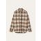 Loro Piana - Jenna Overshirt Tartan Flannel, Woman, Light Camel/Ancient Paper, Size: 38