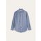 Loro Piana - Andre' Shirt Chambray Cash, Woman, Chambray Blue, Size: 38