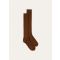 Loro Piana - Sottile Socks Wool Cash Silk Gg 18, Man, Clay Soil, Size: L