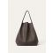 Loro Piana - Bale Hobo Extra Large Tender Calf, Man, Dark Chocolate Licorice/Onyx, Size: NR