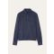 Loro Piana - Sam Ls Polo Dublon, Man, Blue Navy, Size: S