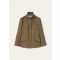 Loro Piana - Traveller Mini Field Jacket Overcheck Cheviot, Woman, Tundra Green Overcheck, Size: M