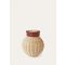 Loro Piana - Round Vase 3, Malt/Deep Kummel, Size: NR