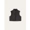 Loro Piana - Tony Embroidered Vest Satin Mireille, Woman, Black, Size: 44