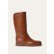 Loro Piana - Lupo Boot Crispy Calf, Woman, Tanned Calf, Size: 40,5