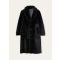 Loro Piana - Emiliano Sb Coat Merino Shearling, Man, Black, Size: XL