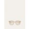 Loro Piana - Spagna Sunglasses, Whisper White/Brown Gold, Size: NR
