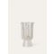 Loro Piana - Bicchiere Murano Filigrana Con Piede, Pearl Grey, Size: NR
