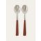 Loro Piana - Set Of Spoons, Mahogany, Size: NR