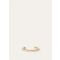 Loro Piana - Cuff Bracelet With Satin Inlay, Woman, Champagne/Jewel Sun Gold, Size: S