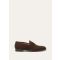 Loro Piana - Sergio Walk Loafer Suede, Man, Chocolate, Size: 43