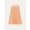 Loro Piana - Isola Madre Skirt Cash Silk Gg 18, Woman, Papaya Whip, Size: L