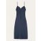 Loro Piana - Paige Embroidered Dress Dressy Satin, Woman, Crown Blue, Size: 42