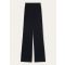 Loro Piana - Royal Lightness Trousers Wool Silk Gg 18, Woman, Navy Blue, Size: 44