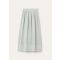Loro Piana - Elena Embroidered Skirt Cardo Punto Croce, Woman, Pale Tale, Size: 38