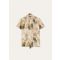 Loro Piana - Febe Ss Shirt Linen Giardino Satin Chine, Woman, Sun Kissed/Green Fluorite, Size: 36