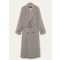 Loro Piana - Foster Db Coat Linen Wish Cash Rain, Woman, Chalk/Black, Size: 38