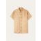 Loro Piana - Angelina Ss Shirt Silk Pois, Woman, Melonpan/Grey Pois, Size: 44